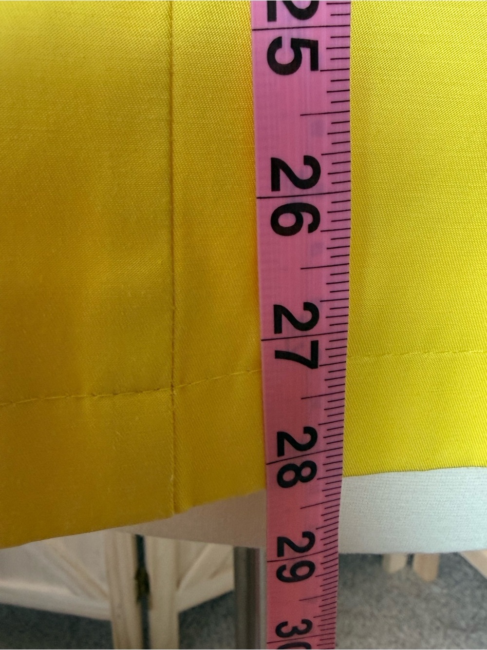 Lauren Ralph Lauren Yellow Trench Coat Jacket Size Small Cotton Blend l Raincoat - Picture 6 of 13